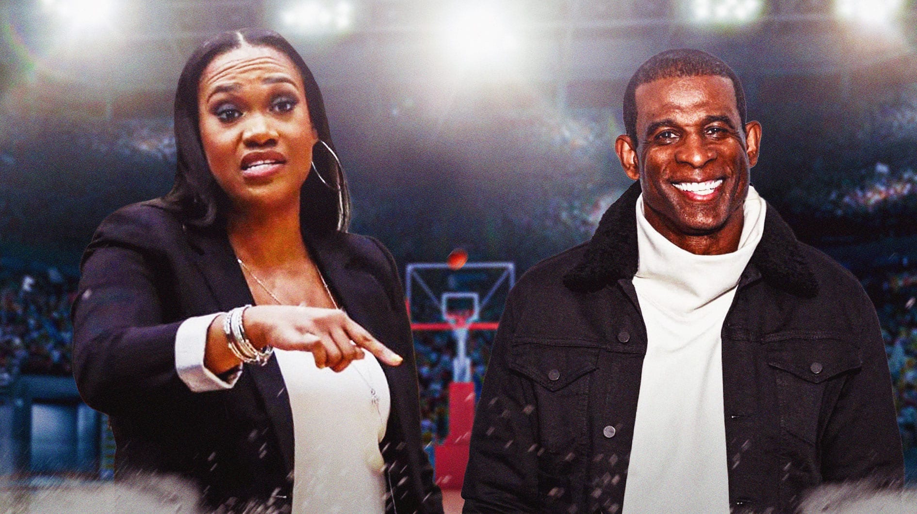 Ex-Jackson State coach Tomekia Reed shares advice she gathered from Deion Sanders following her introductory presser at Charlotte.