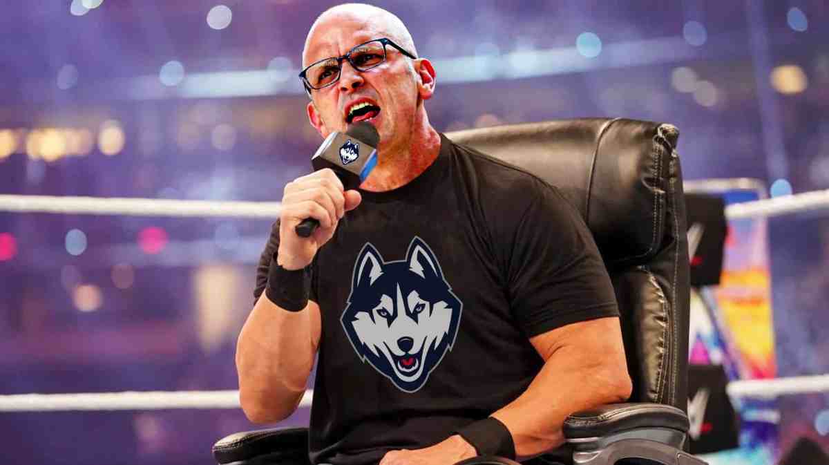 UConn basketball head coach Dan Hurley as Stone Cold (Face Swap)