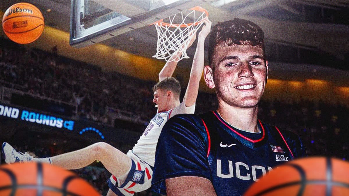 UConn center Donovan Clingan is rising up NBA Draft boards