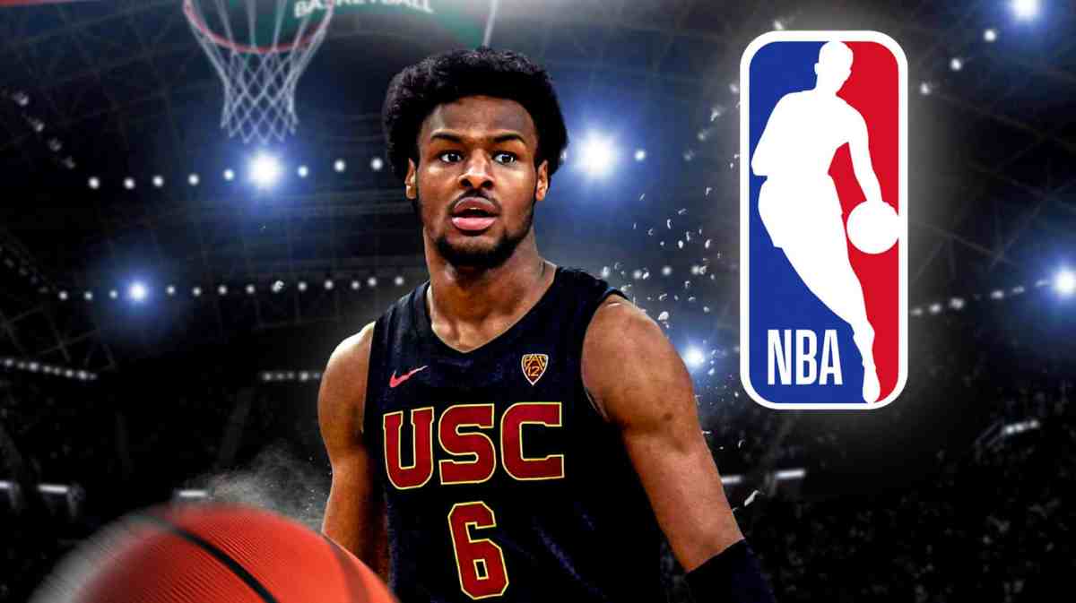 Bronny James eyeing NBA logo