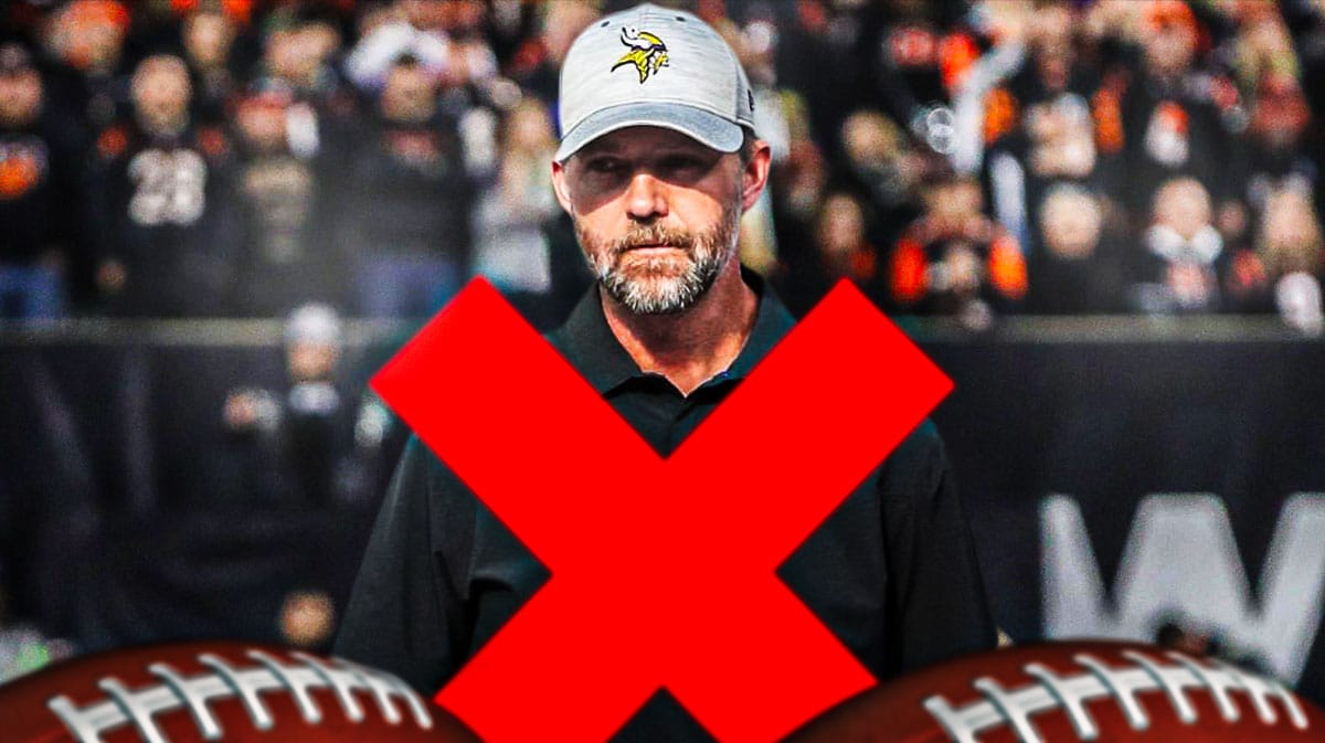 Vikings OC Wes Phillips with an X over him.