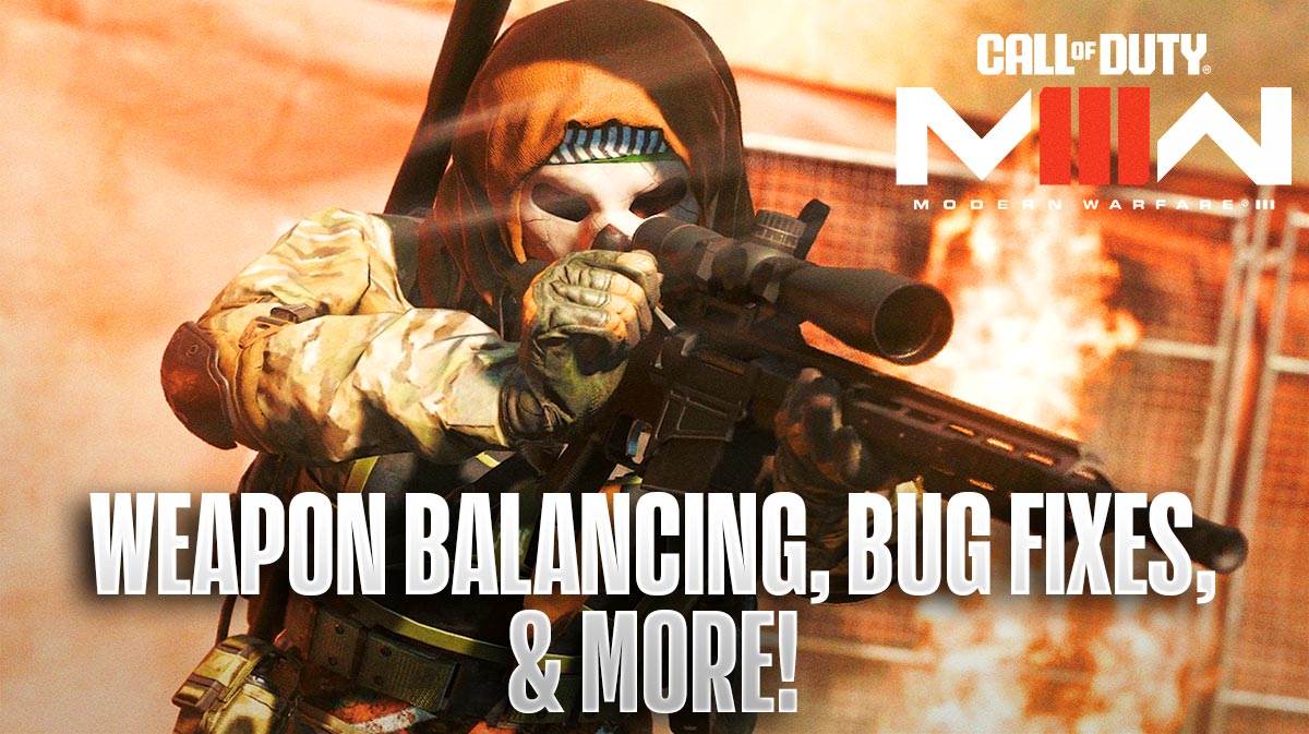 Последнее обновление Modern Warfare 3: балансировка оружия, исправления ошибок и многое другое