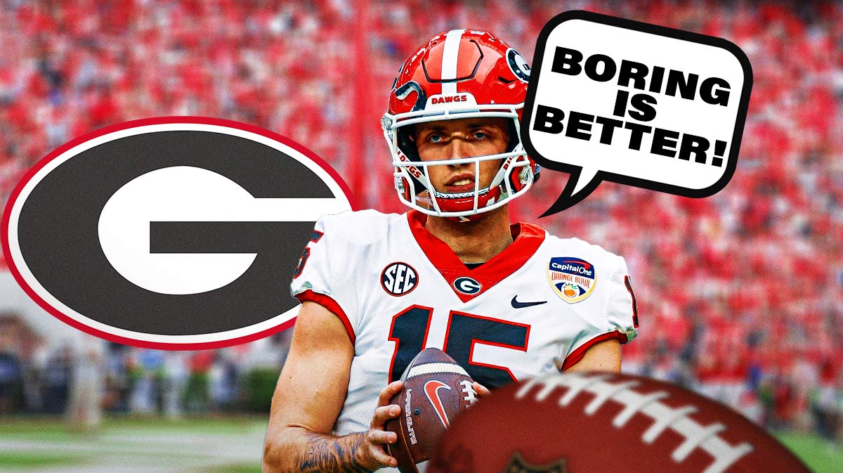 Why Carson Beck Is Embracing 'boring' Role With Georgia Football