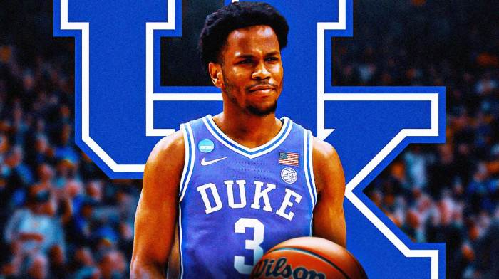 Jeremy Roach, Kentucky basketball, Duke basketball, Wildcats, transfer portal, Jeremy Roach and Kentucky logo with Kentucky basketball arena in the background