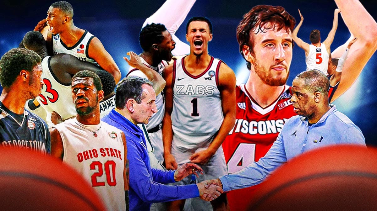 Best NCAA Tournament Final Four Games, with Coach K, Hubert Davis, Jalen Suggs, Frank Kaminsky, Greg Oden, Roy Hibbert, Kyle Guy and Lamont Butler