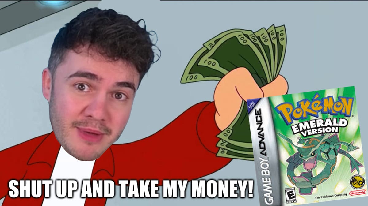 YouTuber Discovers Cost of Pokemon Emerald Living Dex in 2024