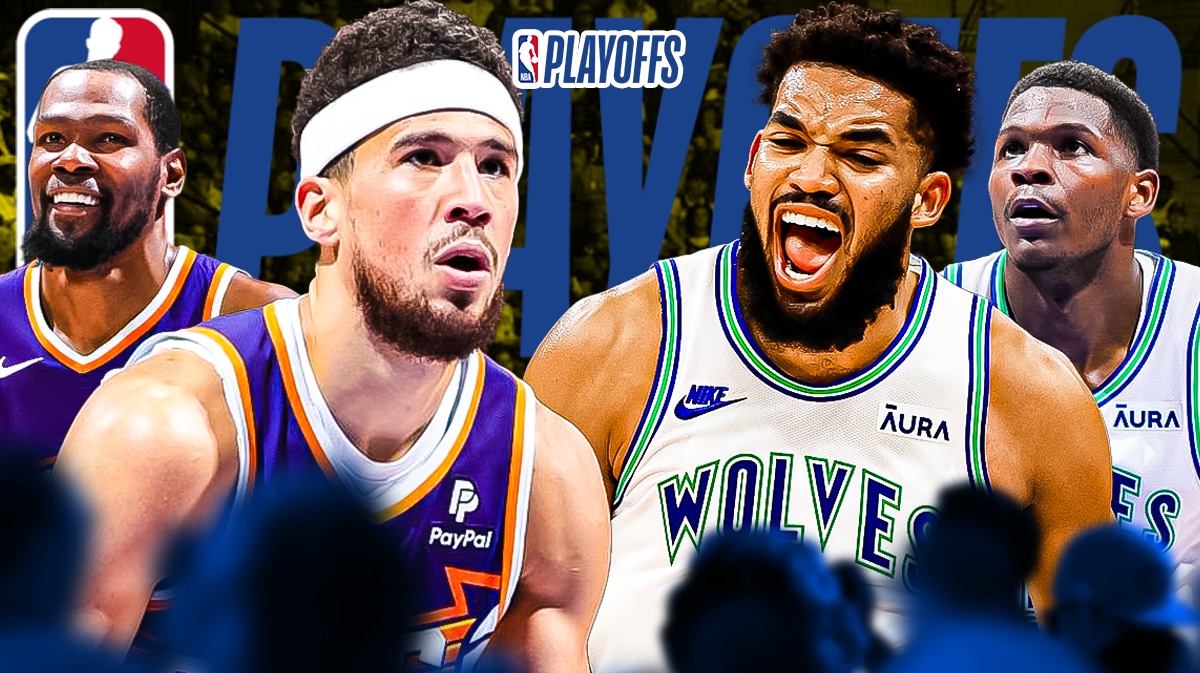 Phoenix Suns, Devin Booker, Kevin Durant, Karl-Anthony Towns, Anthony Edwards, Minnesota Timberwolves