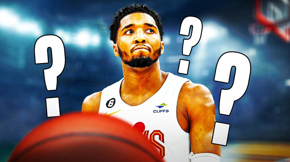 Cavs' Donovan Mitchell with question marks
