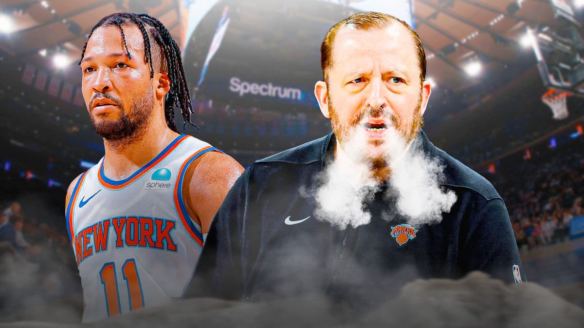 Tom Thibodeau and Jalen Brunson after Knicks loss to Erik Spoelstra Heat