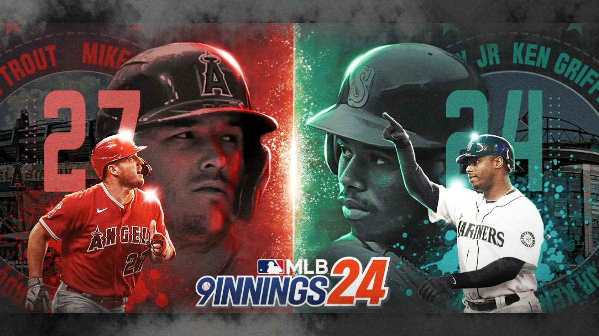 Mike Trout, Ken Griffey Jr. Headline MLB 9 Innings 2024 Season