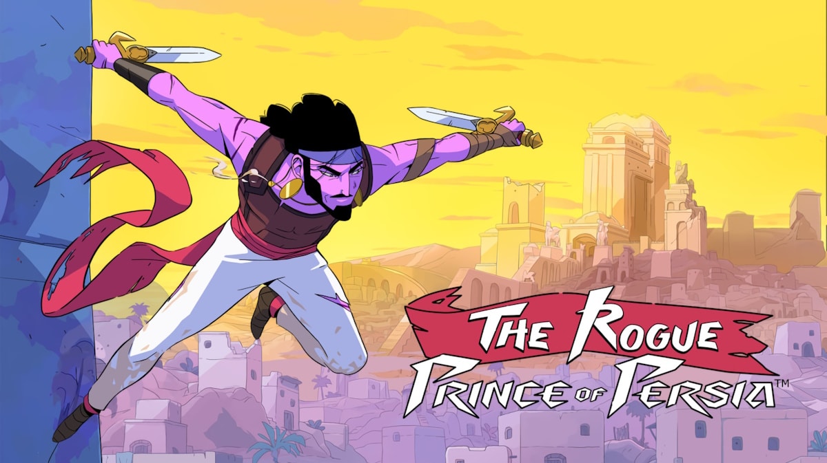 rogue prince of persia, prince of persia roguelite, prince of persia, key art for the rogue prince of persia roguelite game
