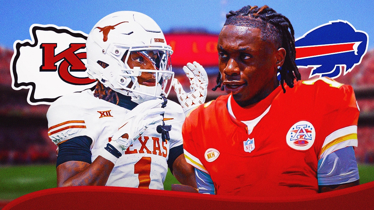 Chiefs' new wide receiver Xavier Worthy, Bills, NFL Draft