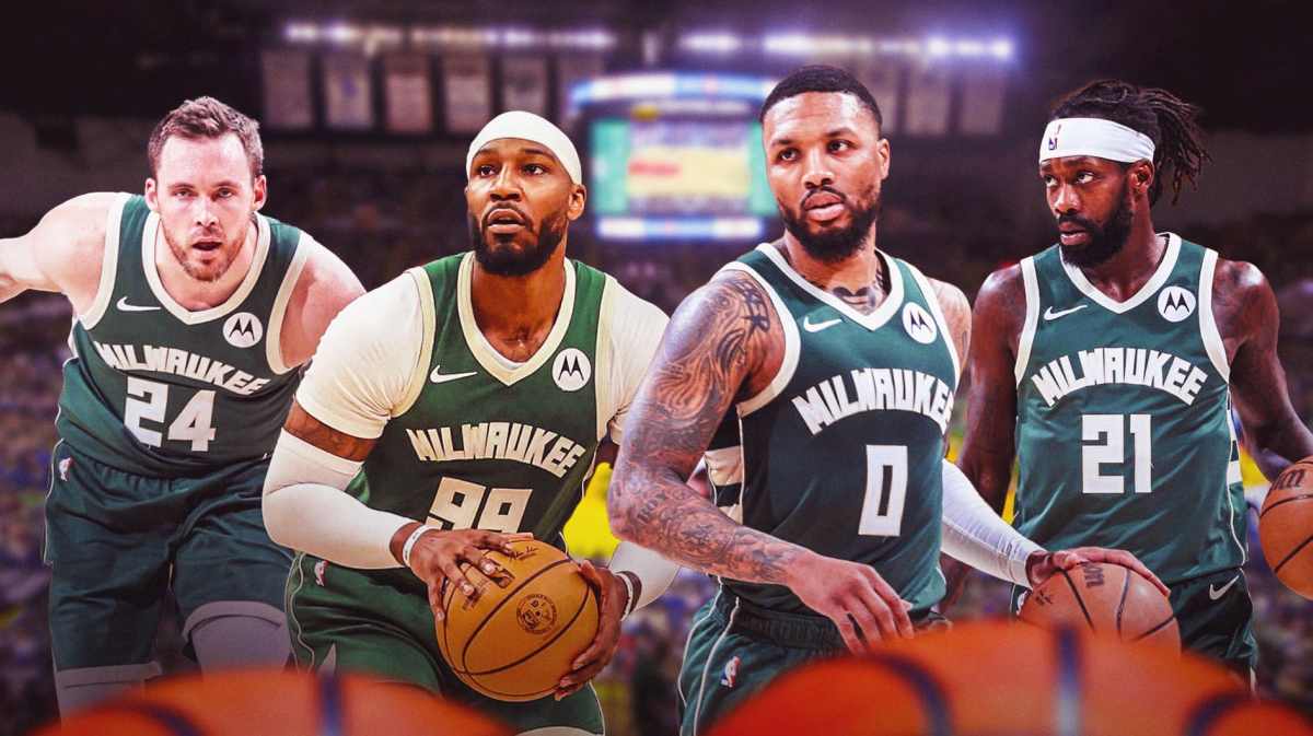 Bucks, Bucks trade, Bucks offseason, Pat Connaughton trade Pat Connaughton, Jae Crowder, Damian Lillard, and Pat Beverley