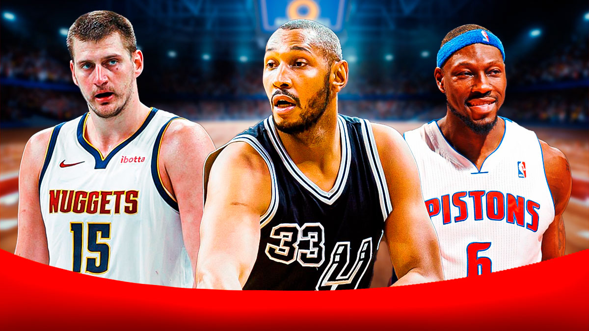 Nikola Jokic, Boris Diaw and Ben Wallace.