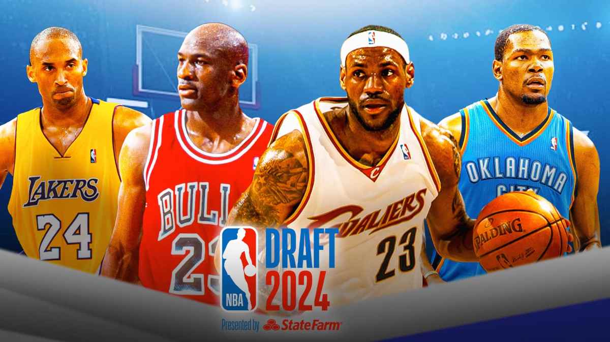 Kobe Bryant, Michael Jordan, LeBron James, Kevin Durant