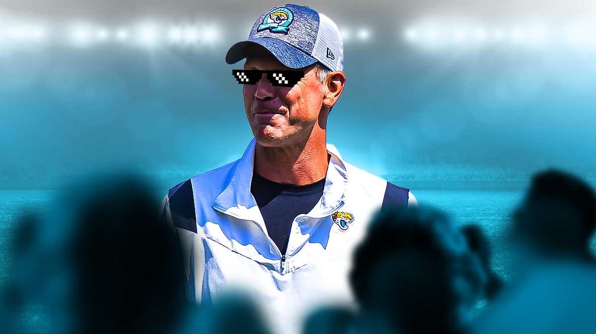 Trent Baalke (Jaguars GM) with deal with it shades