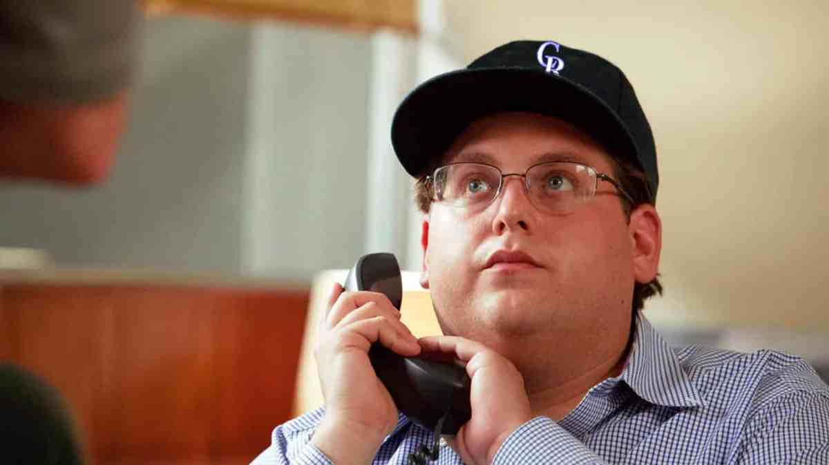 Moneyball scene but change the Jonah Hill's hat to a Colorado Rockies cap