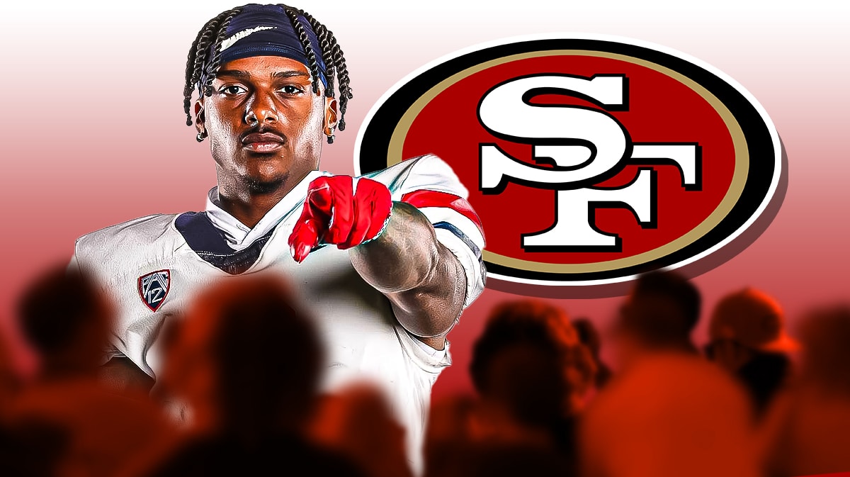 49ers rookie sleeper pick, Jacob Cowing from Arizona.