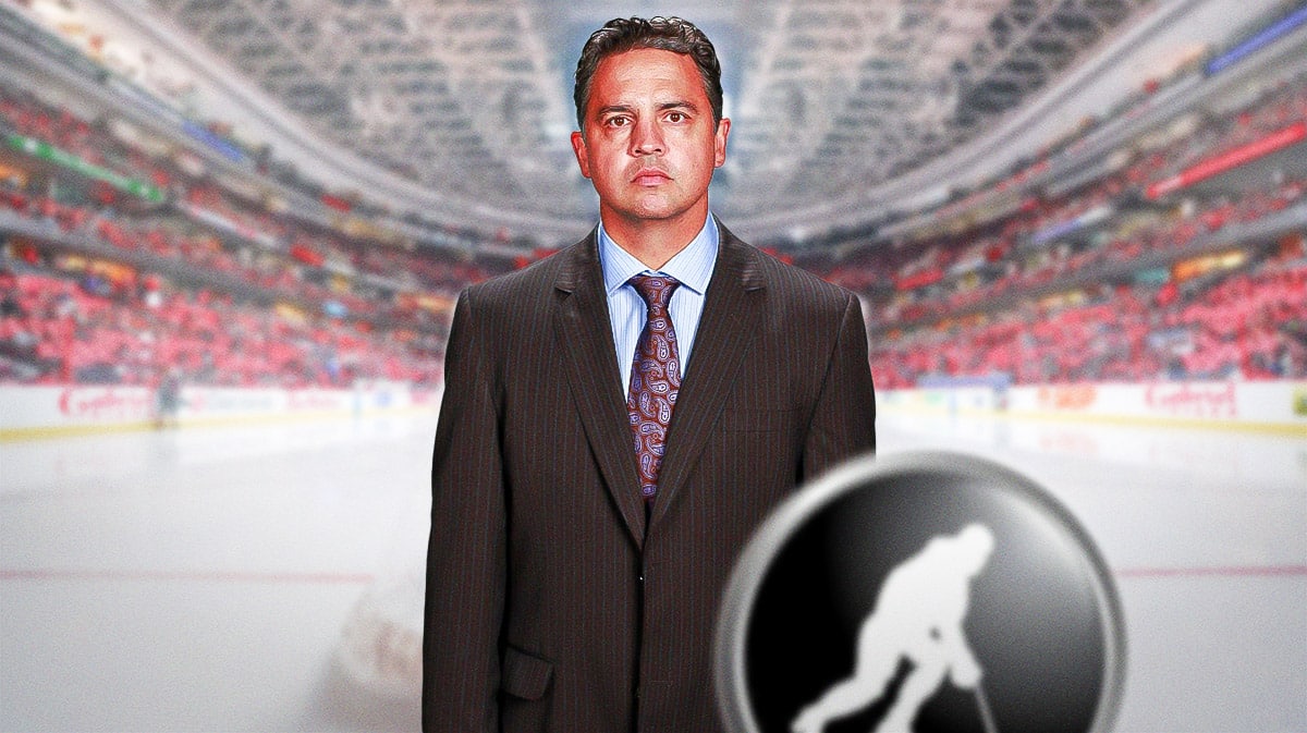 Travis Green, Senators, Travis Green Senators, Senators head coach, Steve Staios, Travis Green with Senators arena in the background