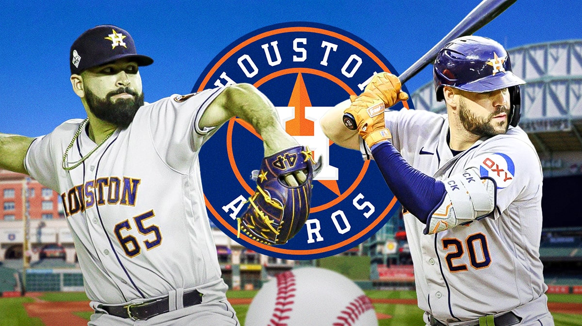 Astros Jose Urquidy and Chas McCormick