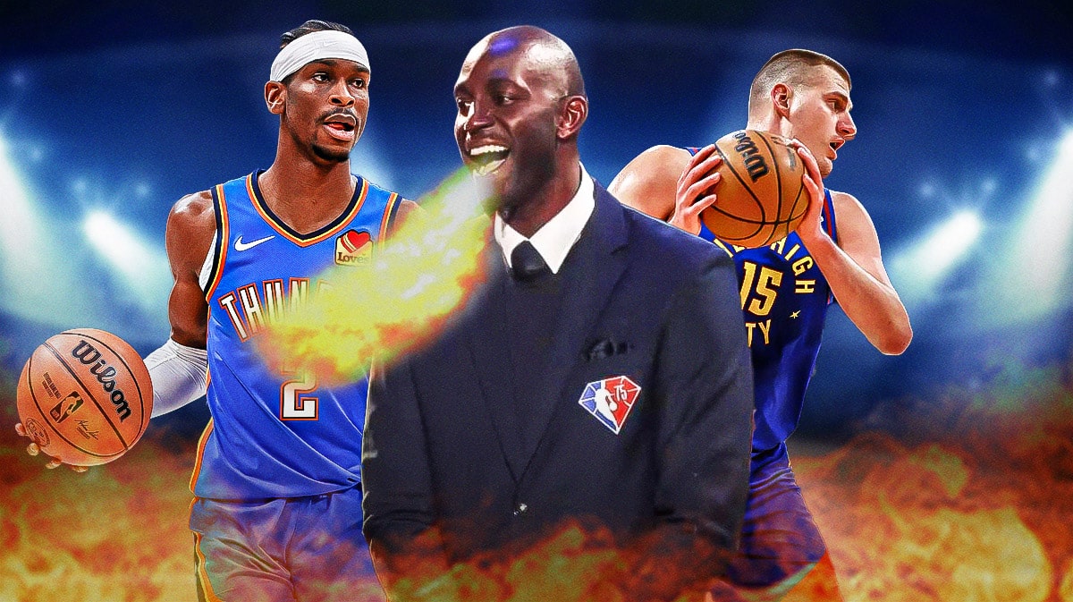 Shai Gilgeous-Alexander, Kevin Garnett, and Nikola Jokic