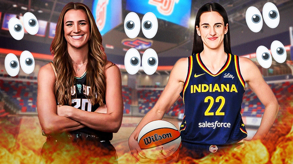 Sabrina Ionescu. Caitlin Clark. Eyeball emojis all around