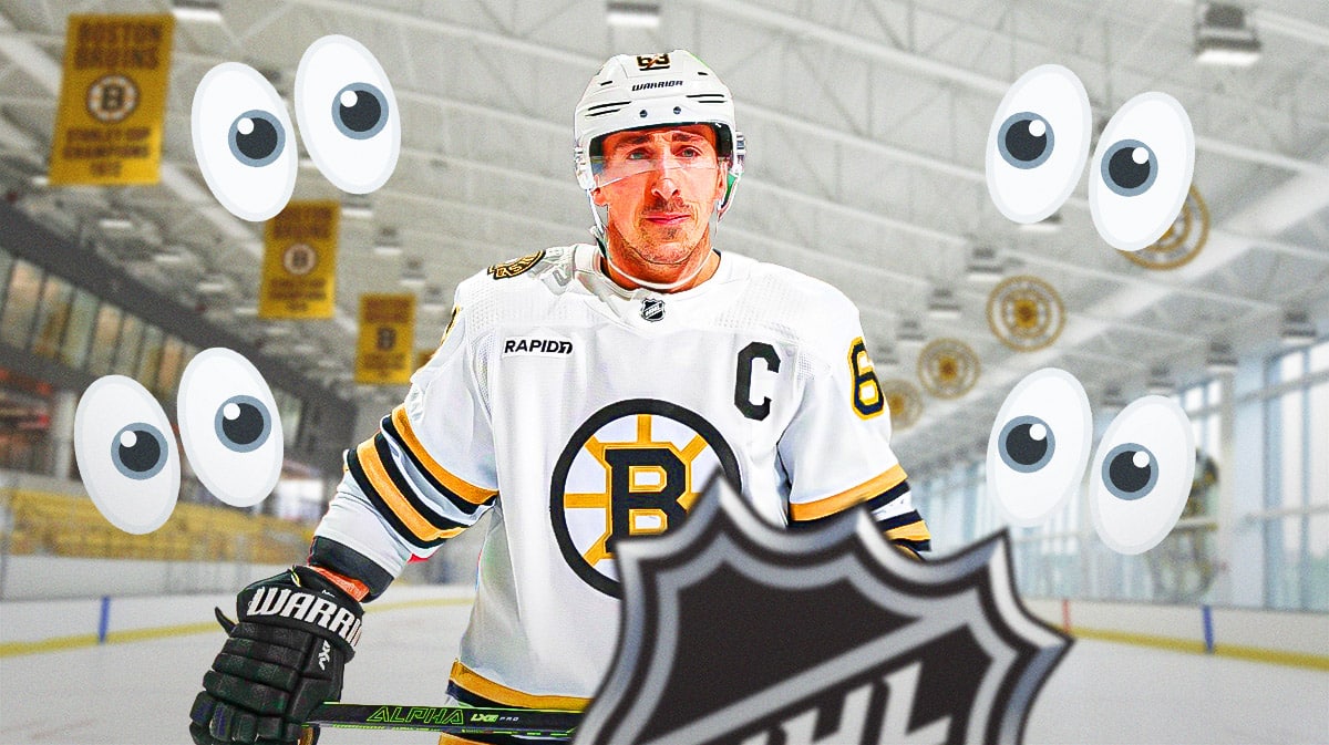 Brad Marchand, eyeball emojis all around