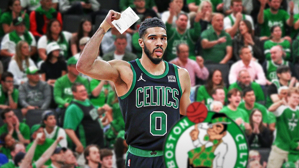 Celtics Cavaliers Jayson Tatum technical foul Evan Mobley Game 5 NBA Playoffs