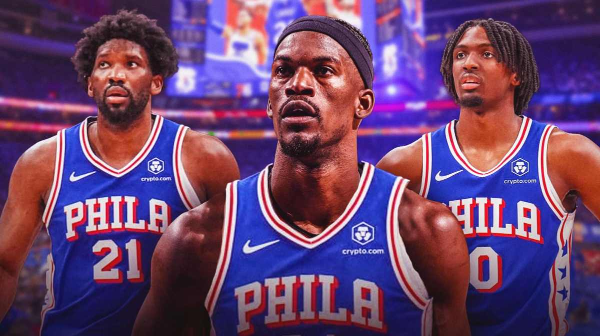 76ers Joel Embiid and Heat Jimmy Butler after NBA season ends