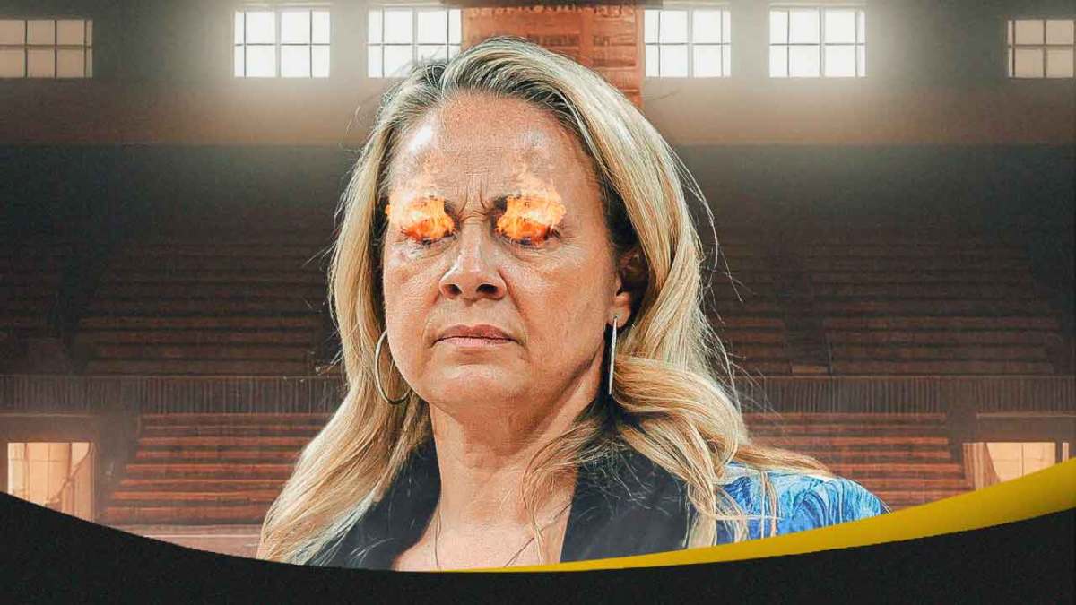 Becky Hammon with fire in her eyes