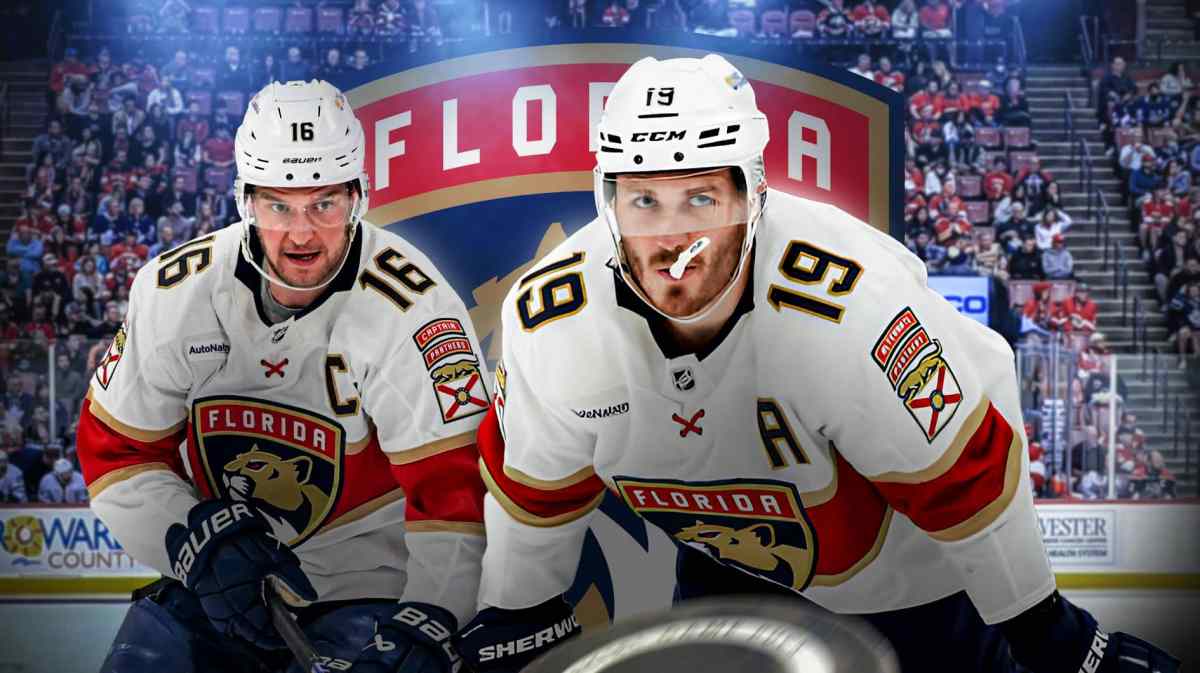 Panthers stars Aleksander Barkov and Matthew Tkachuk eliminating the Bruins in the Stanley Cup Playoffs.