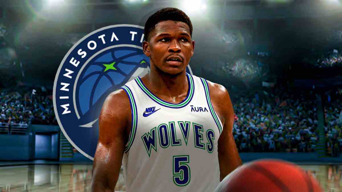 Timberwolves' Anthony Edwards reacts to injury against Nuggets