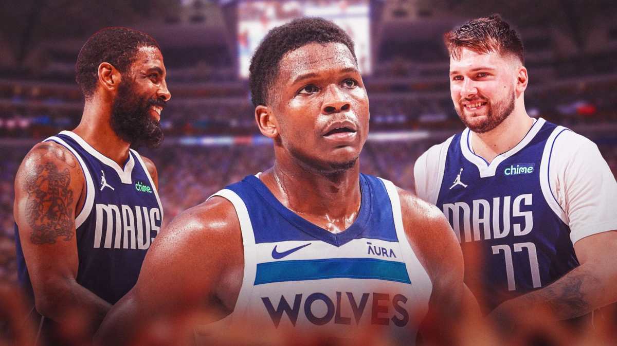 Timberwolves Anthony Edwards amid NBA Playoffs loss to Mavericks Luka Doncic