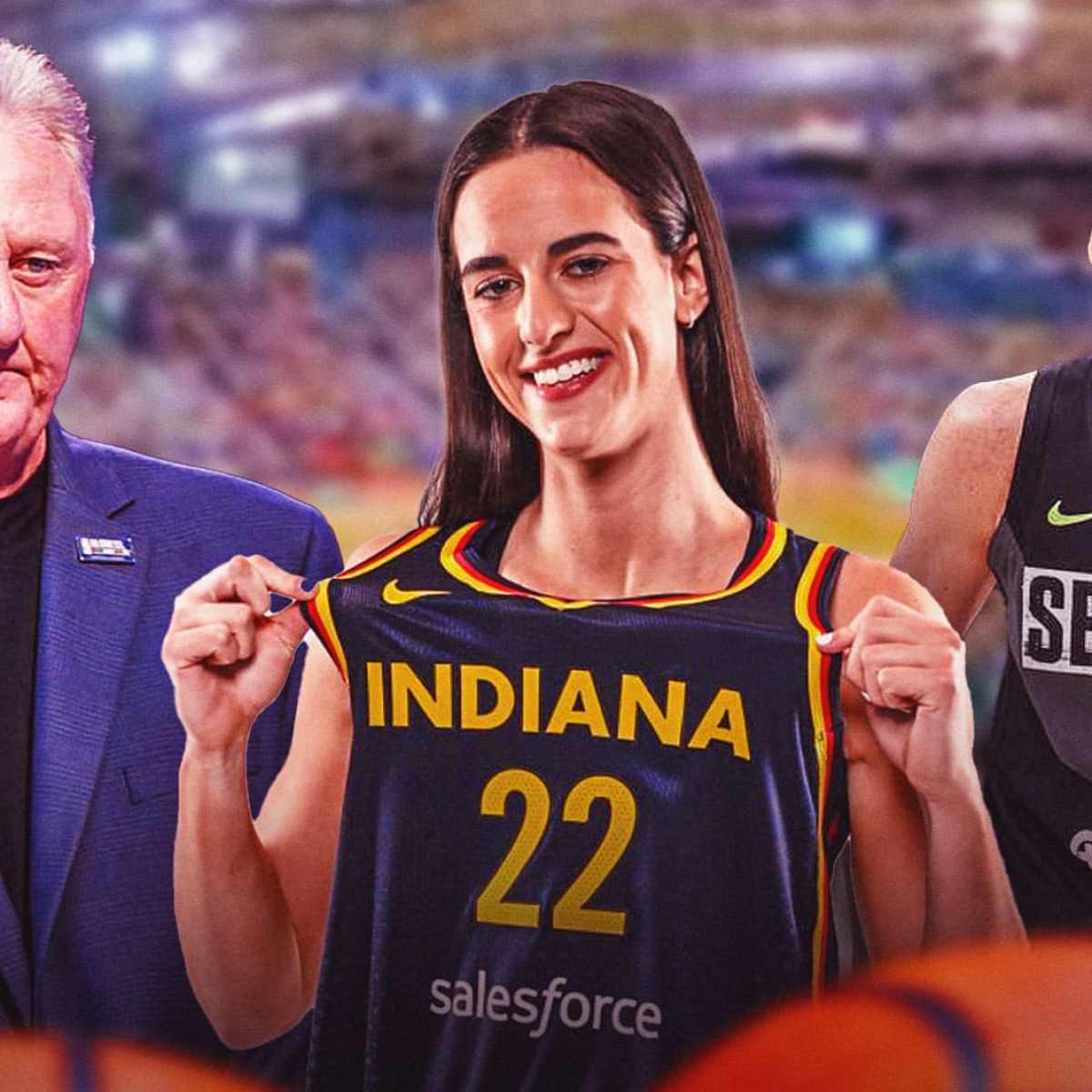 Caitlin Clark's eye-opening Sue Bird, Larry Bird goal will get Fever fans hyped