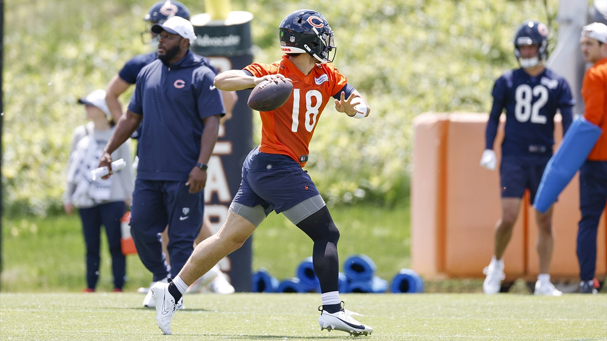 Caleb Williams and the Bears got it going in OTAs.
