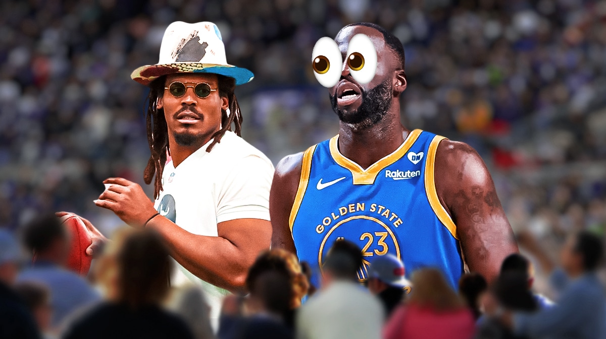 Cam Newton, Draymond Green, NBA, NFl, Warriors