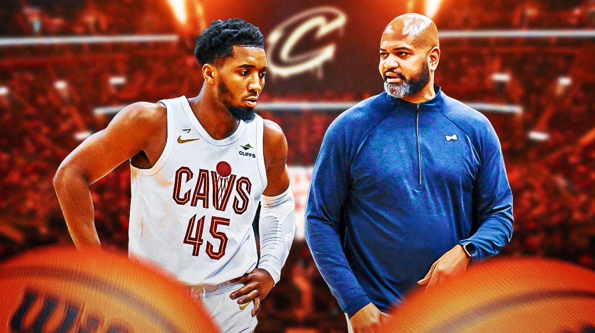 Donovan Mitchell and J.B. Bickerstaff.
