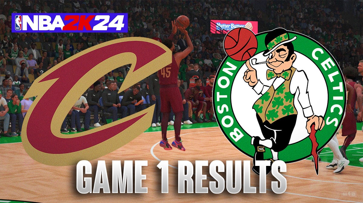 Результаты первой игры «Кавальерс» против «Селтикс» по данным NBA 2K24