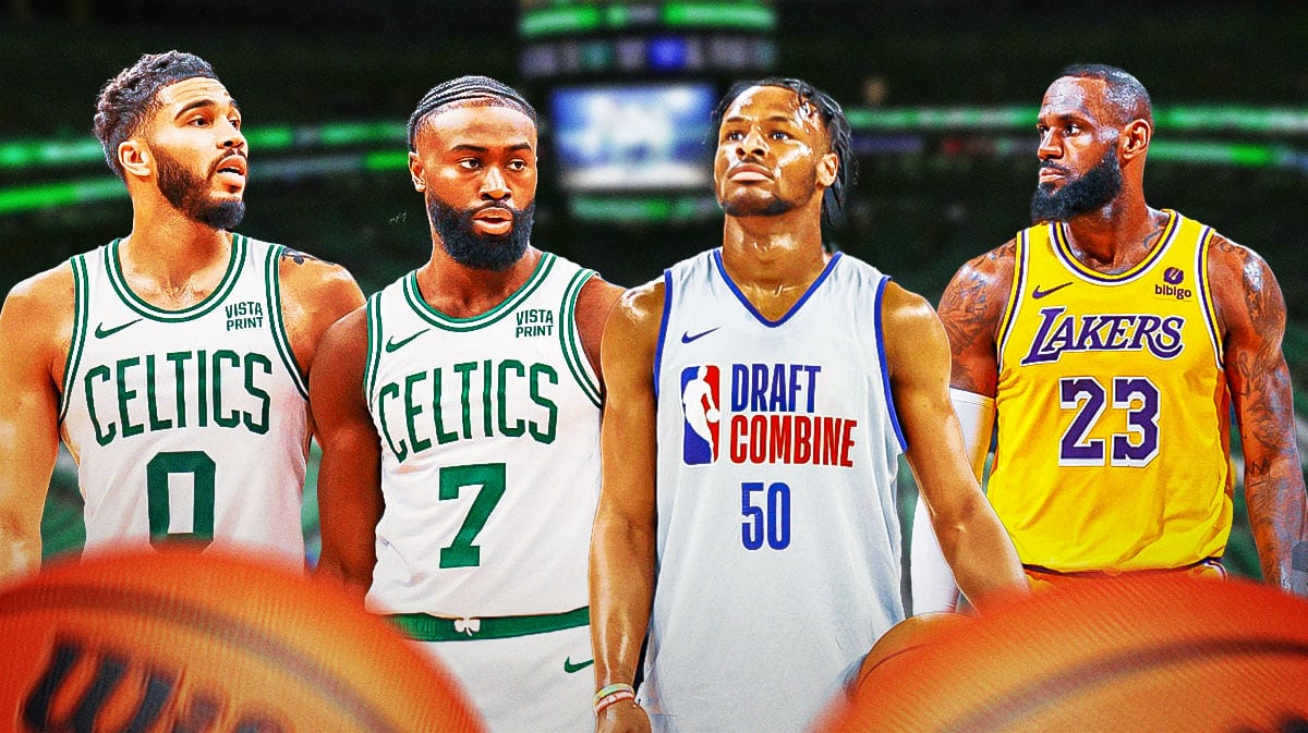 Bronny James goes to Celtics right before Lakers in ESPN's latest 2024 ...