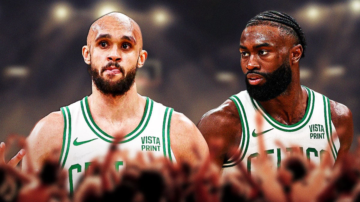 Celtics' Jaylen Brown Sends Derrick White Message To Fans After Game 1 ...