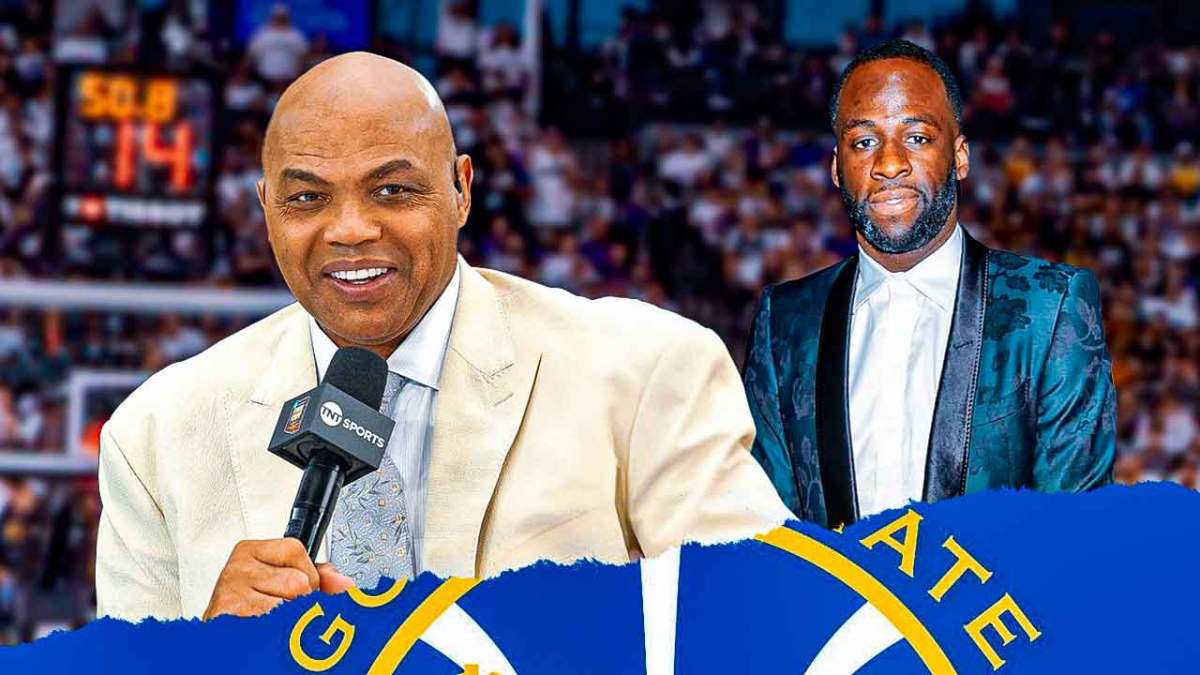 Charles Barkley Draymond Green Warriors NBA on TNT