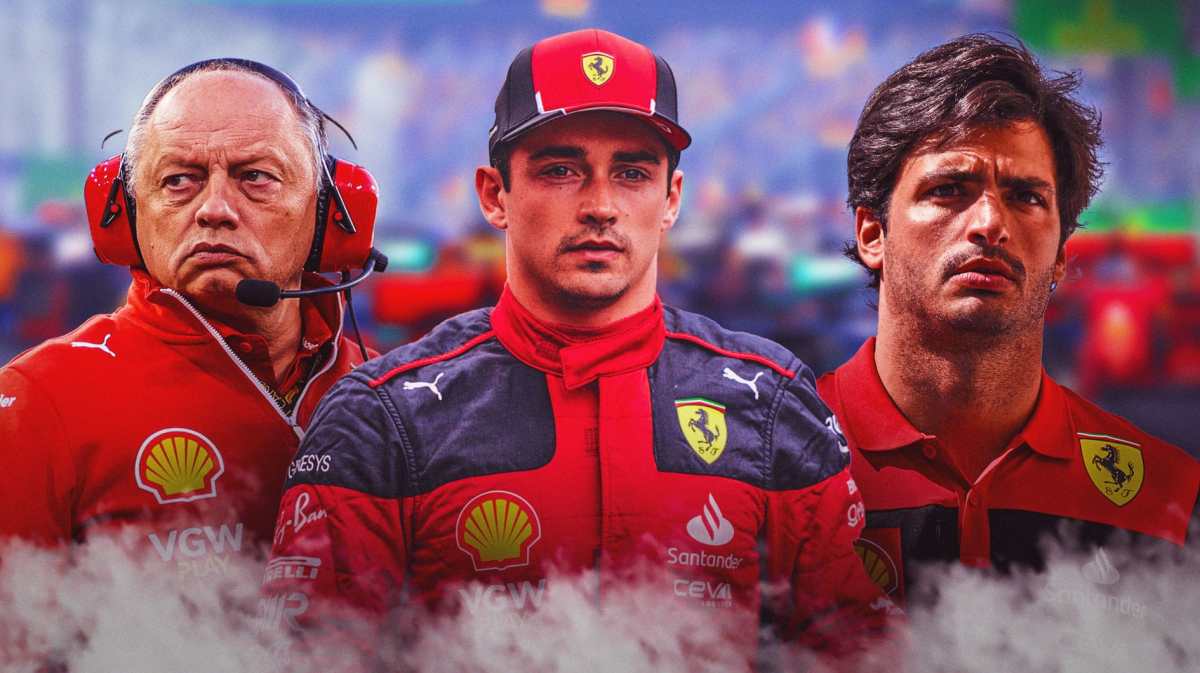 Ferrari Carlos Sainz with Charles Leclerc amid F1 Monaco Grand Prix