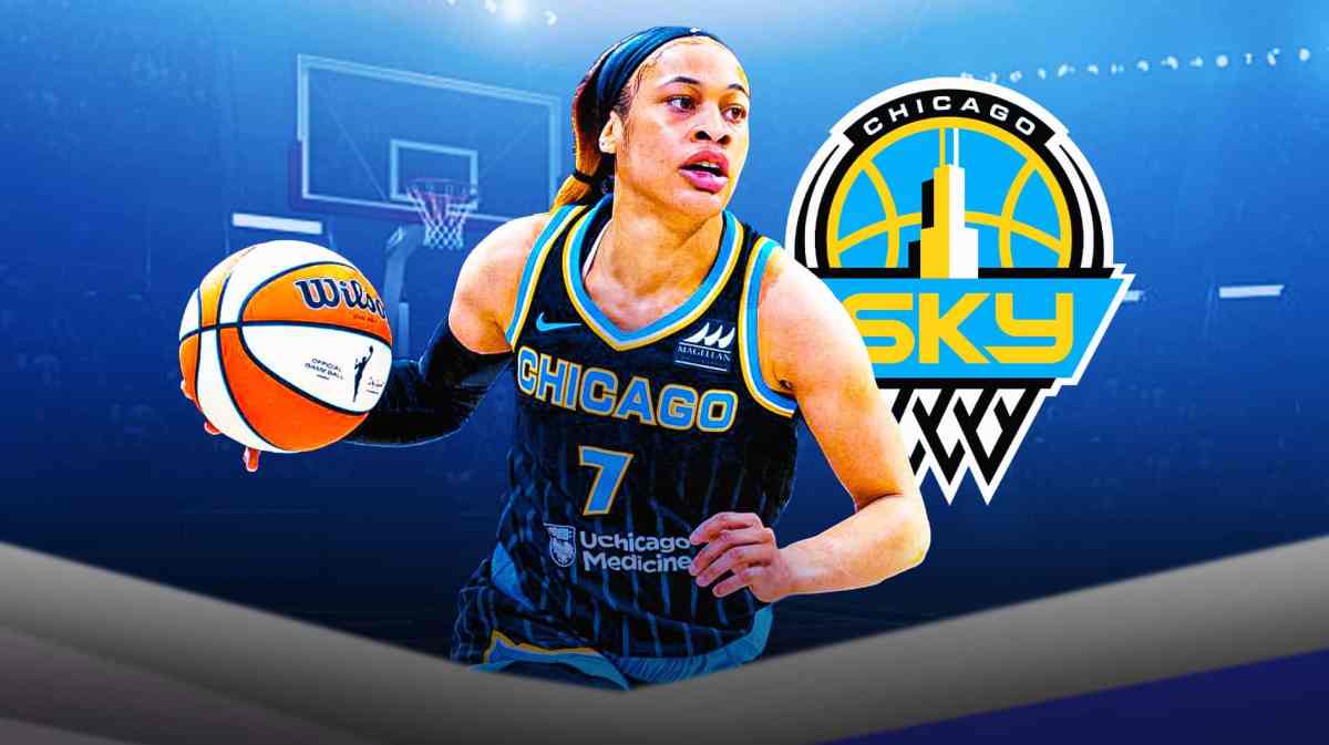 Ex-Dream guard Chennedy Carter dribbles against Wings defenders at 2024 WNBA season start