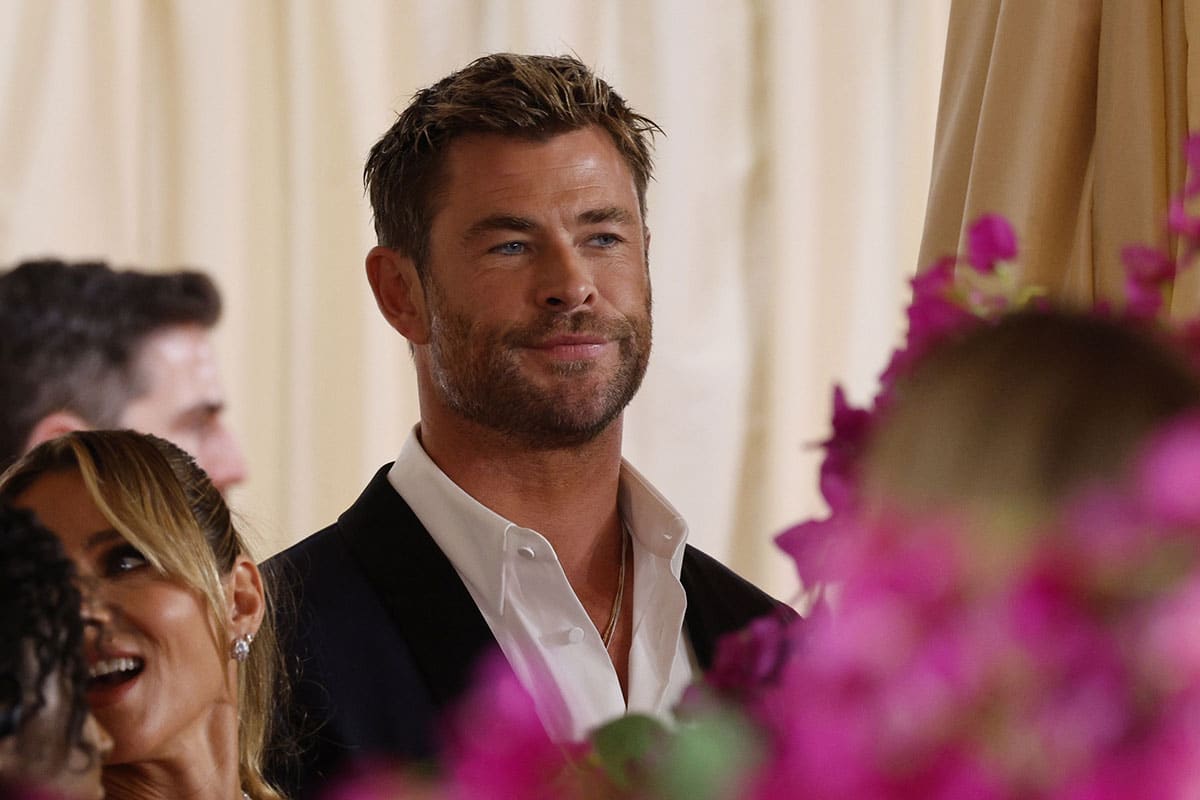Chris Hemsworth pictured at the 2024 Oscars. 