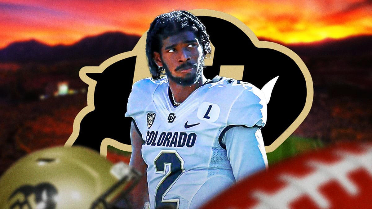 Colorado football's Shedeur Sanders looks at betting odds, 2025 NFL Draft reporters