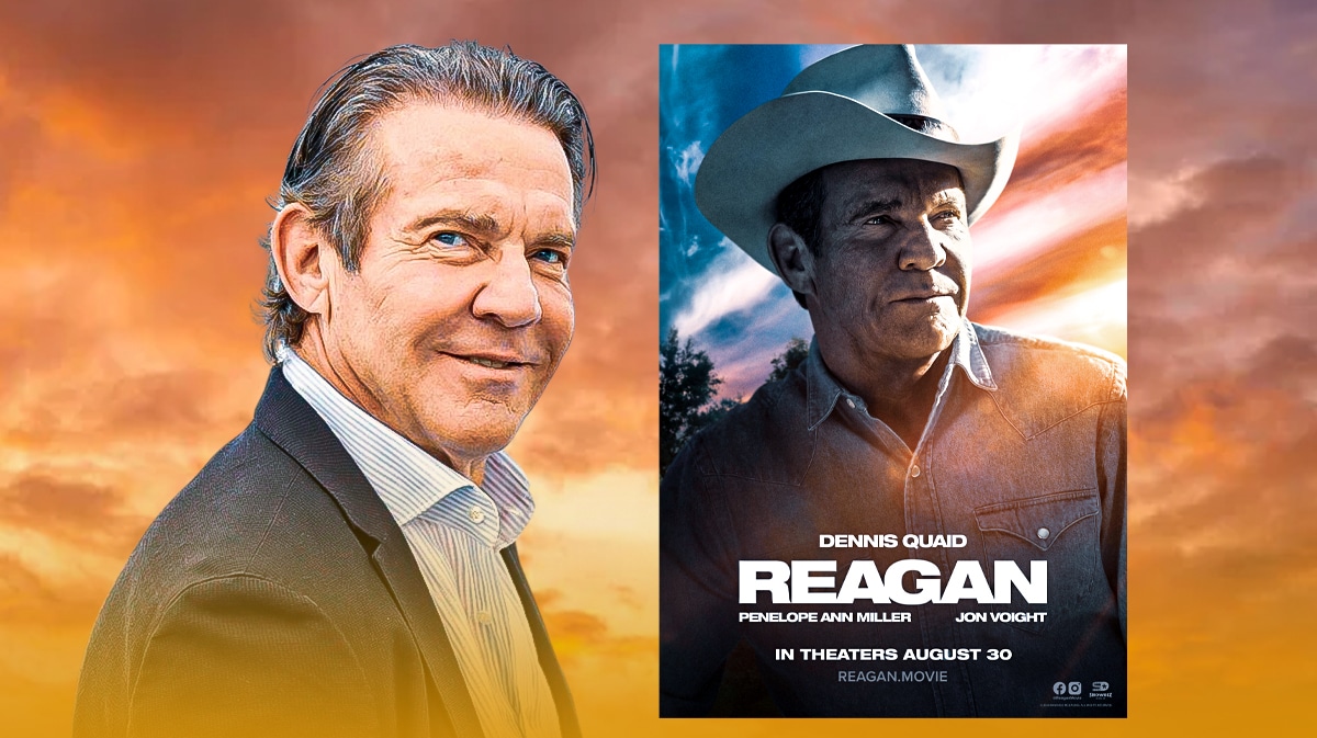 Dennis Quaid s uncanny transformation in Reagan trailer