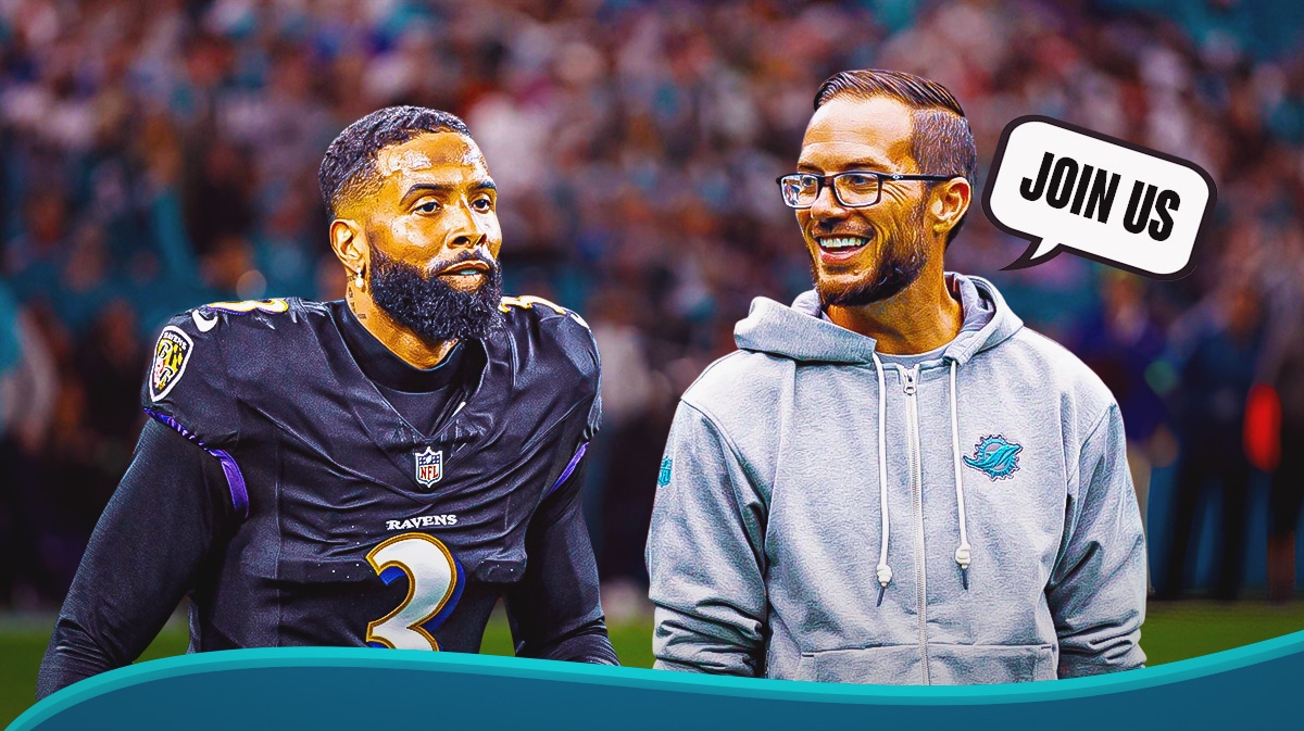 Mike McDaniel, Odell Beckham, Dolphins, Odell Dolphins, Ravens