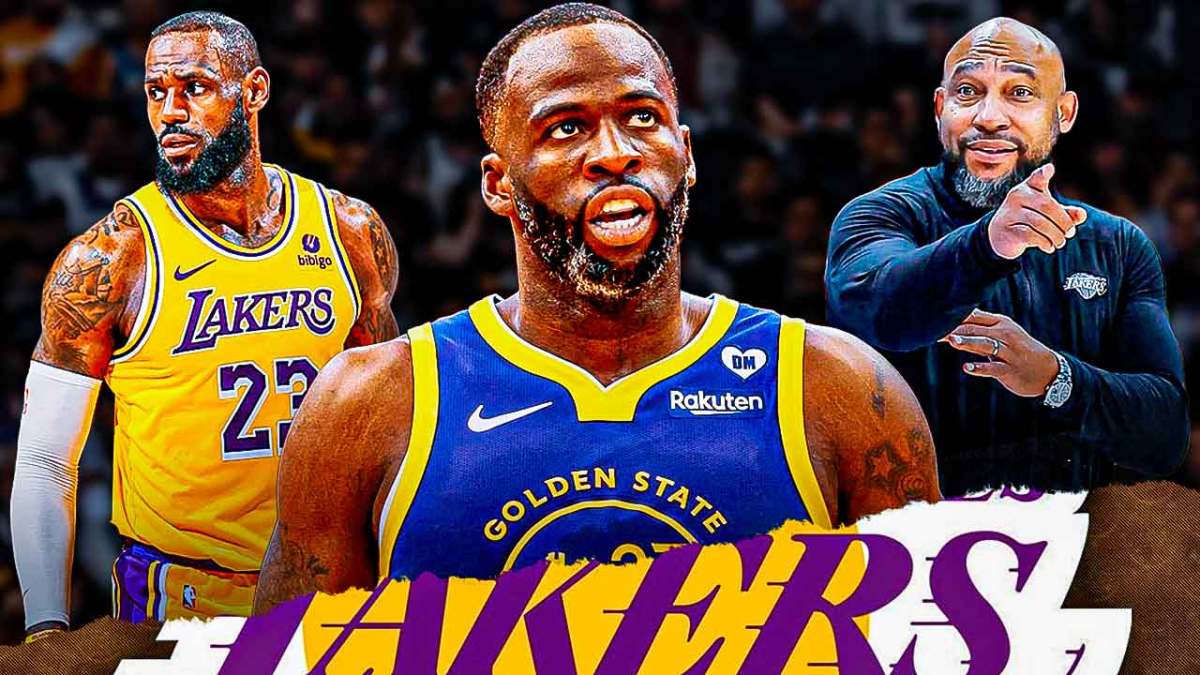 Anthony Davis and LeBron James mentor Lakers Darvin Ham with Draymond Green