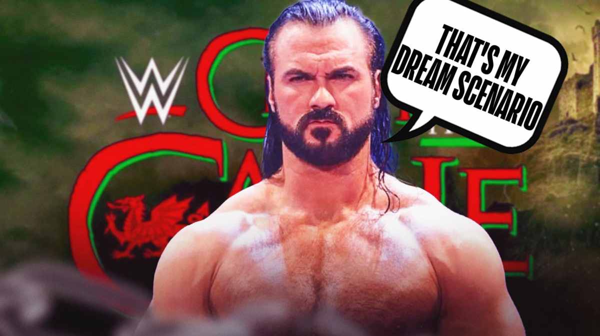 Dream McIntyre with a text bubble reading "That's my dream scenario" with the 2024 Clash at the Castle logo as the background.