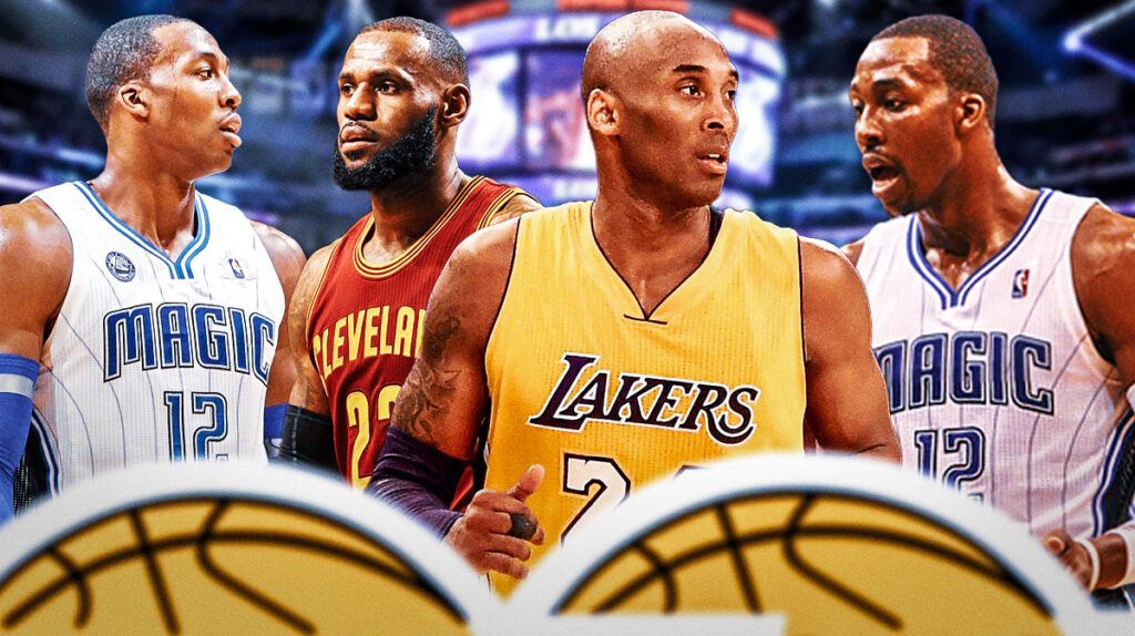 Dwight Howard battled with Kobe Bryant and LeBron James